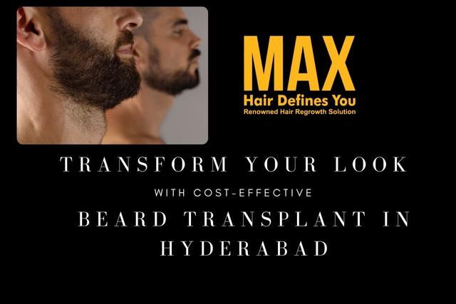 Transform Your Look with Cost Effective Beard Transplant in Hyderabad  Image