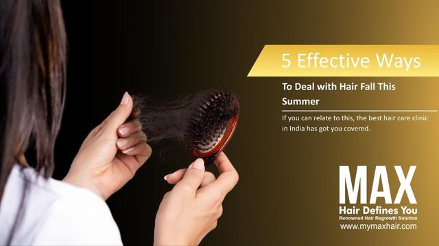 5 Effective Ways to Deal with Hair Fall This Summer Image
